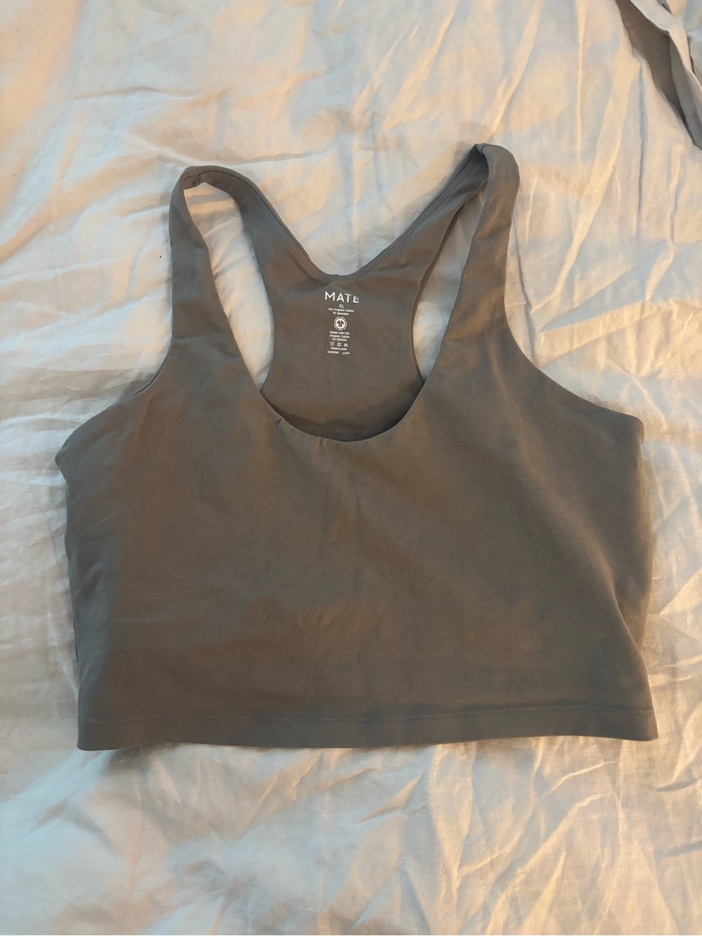 MATE Organic Stretch Racer Tank